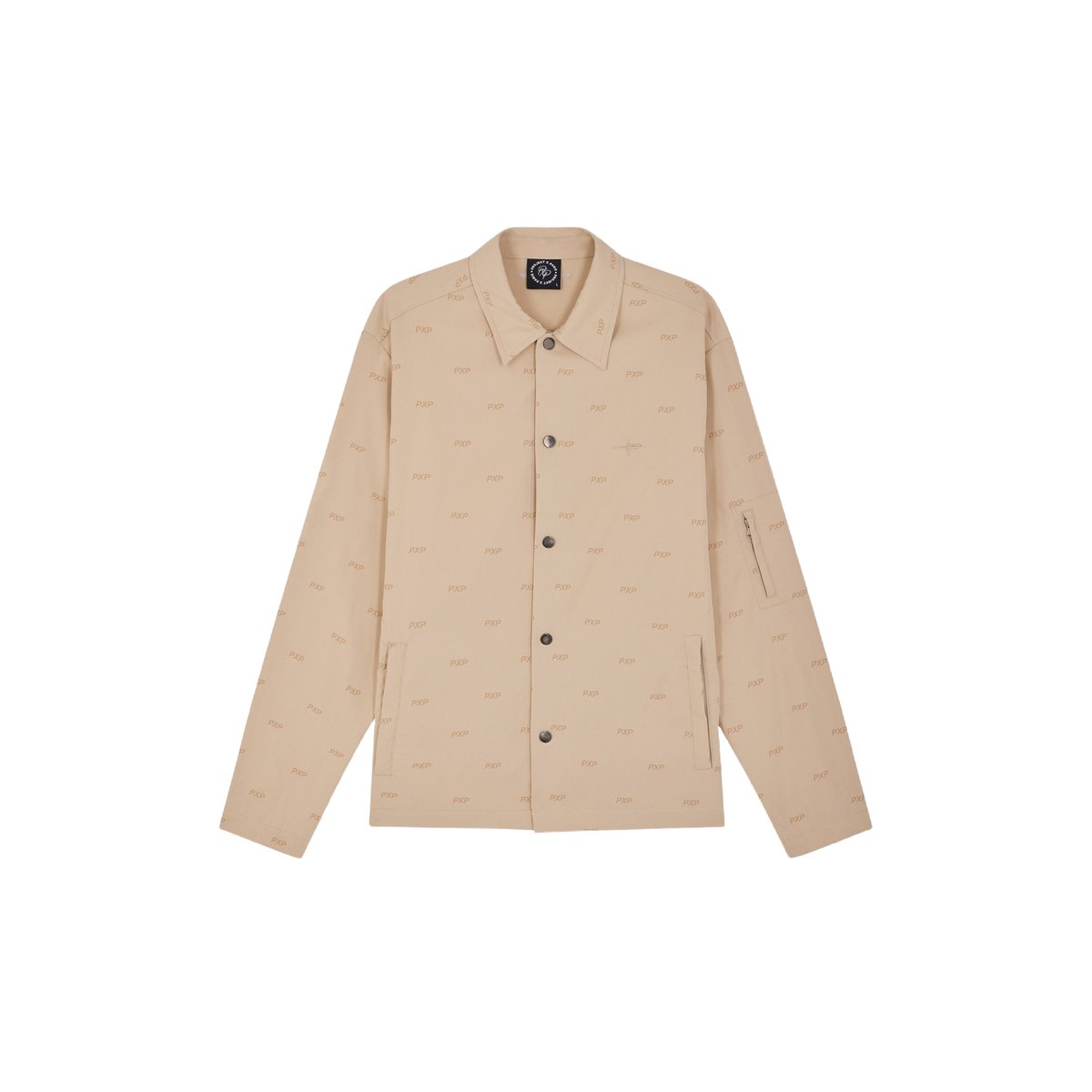 Surchemise imprimé PXP beige, PROJECT X