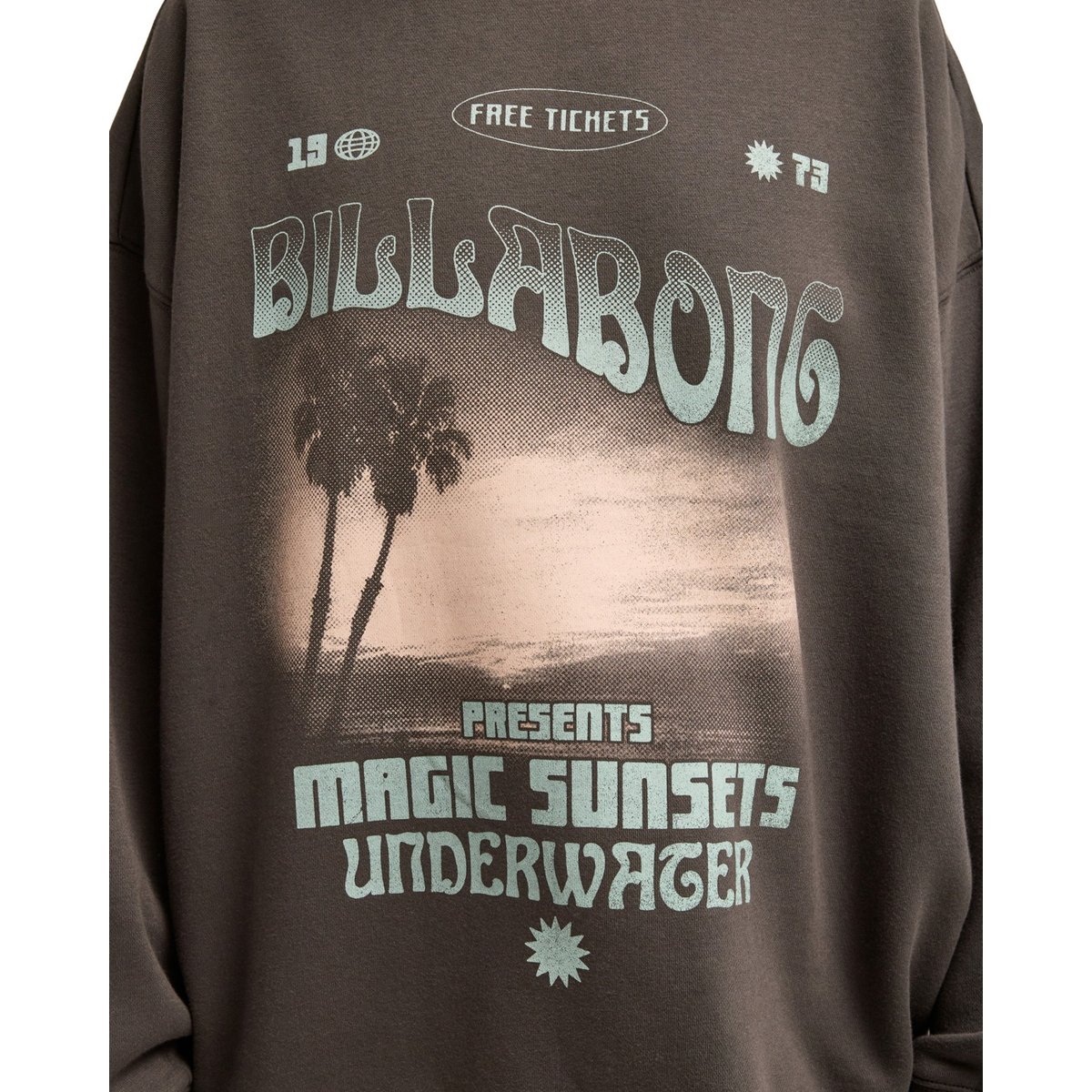 Sweat à capuche TAKE A TOUR noir off black, BILLABONG
