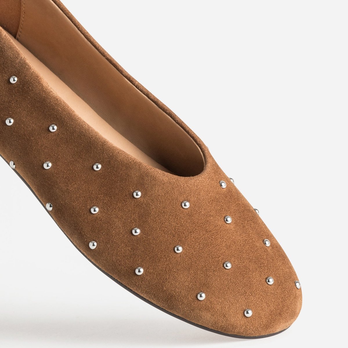 Ballerine en cuir DOLCITI camel, ERAM
