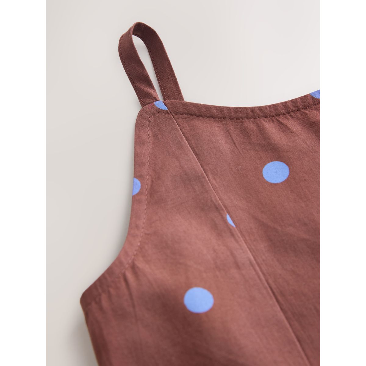 Robe à liens tache brun chocolat, NEXT