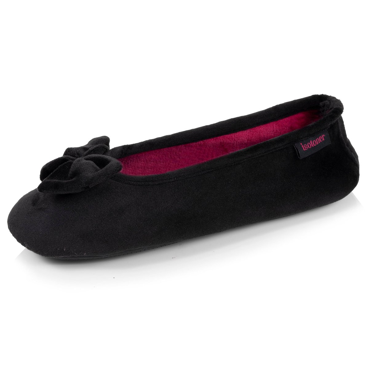 Chaussons Ballerines noir, ISOTONER