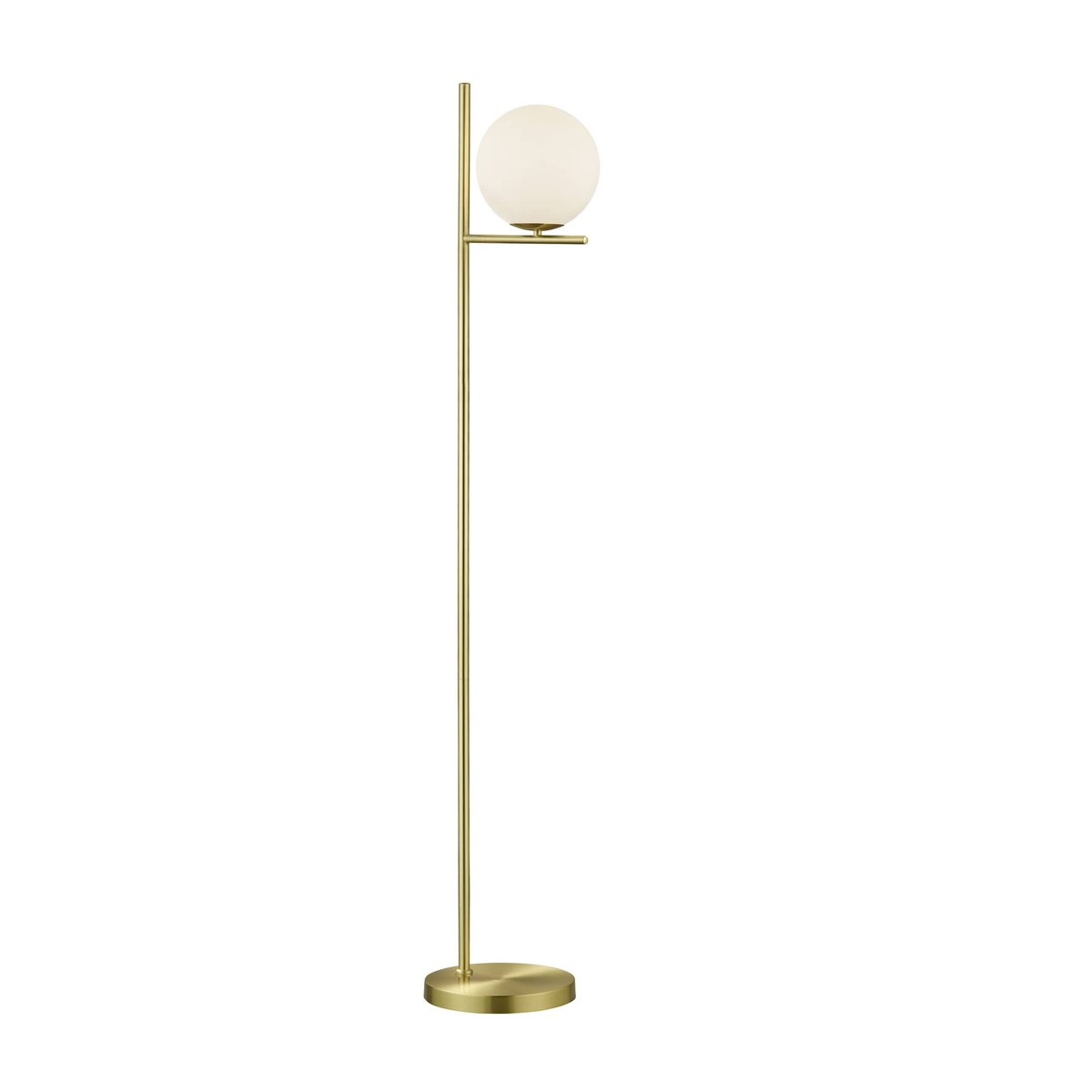 Lampadaire design en métal classique, PURE or, TRIO