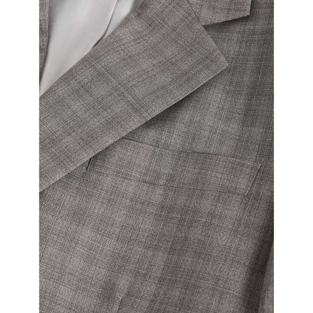 Veste de costume croisée carreaux n. premium marron, NEXT