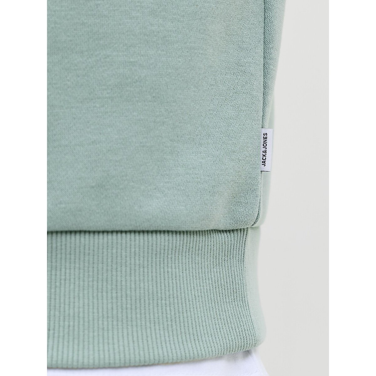 Sweat col rond vert d'eau, JACK & JONES