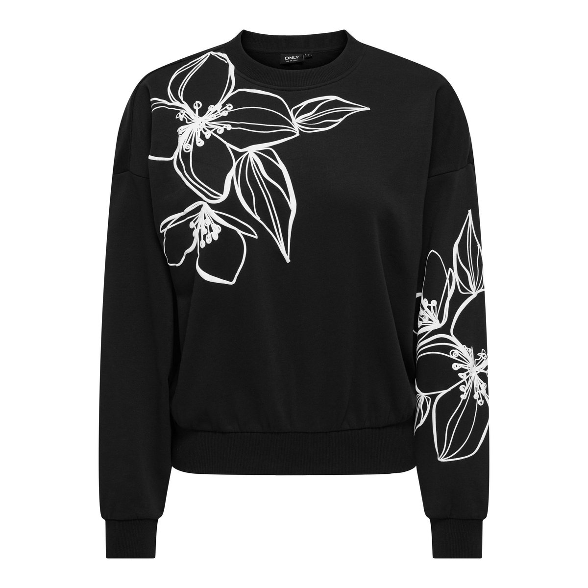 Sweat-Shirt noire - black, ONLY