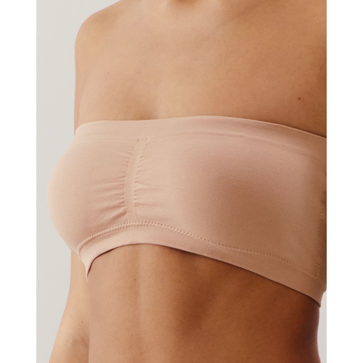 Soutien-gorge bandeau en seamless TULIPANIZ nude, UNDIZ