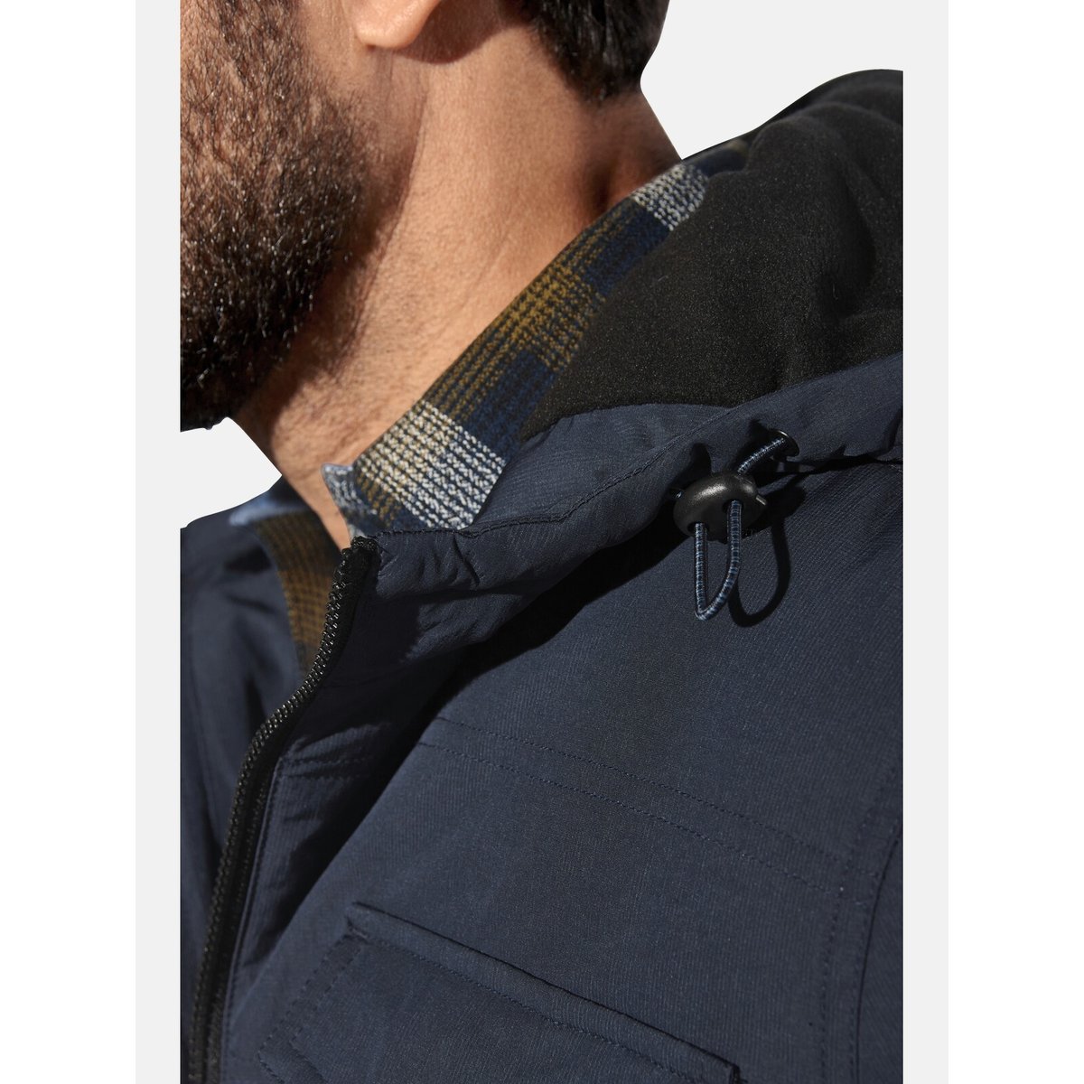 Veste outdoor EIRHOLM bleu foncé, JAN VANDERSTORM