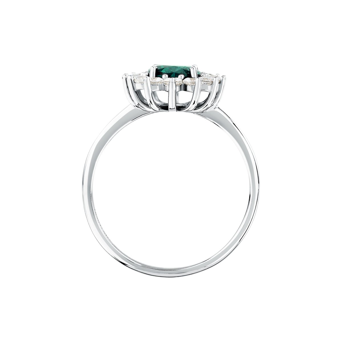 Bagues en Zircon/zircons Cubiques/argent 925/1000 Recyclé et Zircon argent, MORELLATO