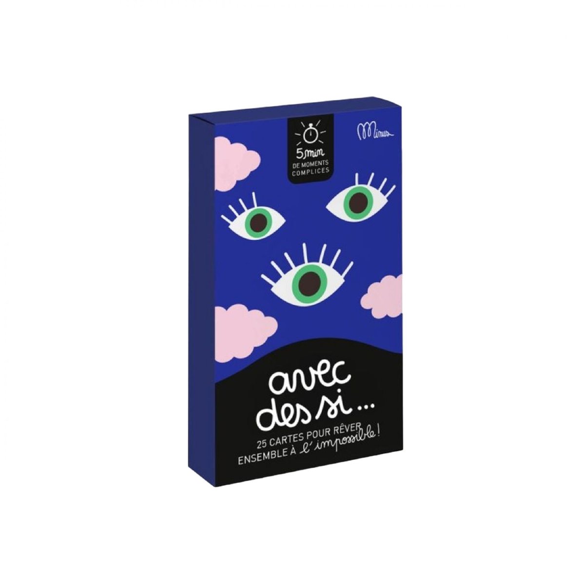 Jeu de cartes - Avec des si... bleu, MINUS EDITIONS