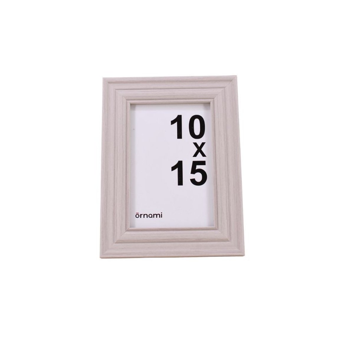 Cadre photo avec moulure 10x15cm gris, ORNAMI