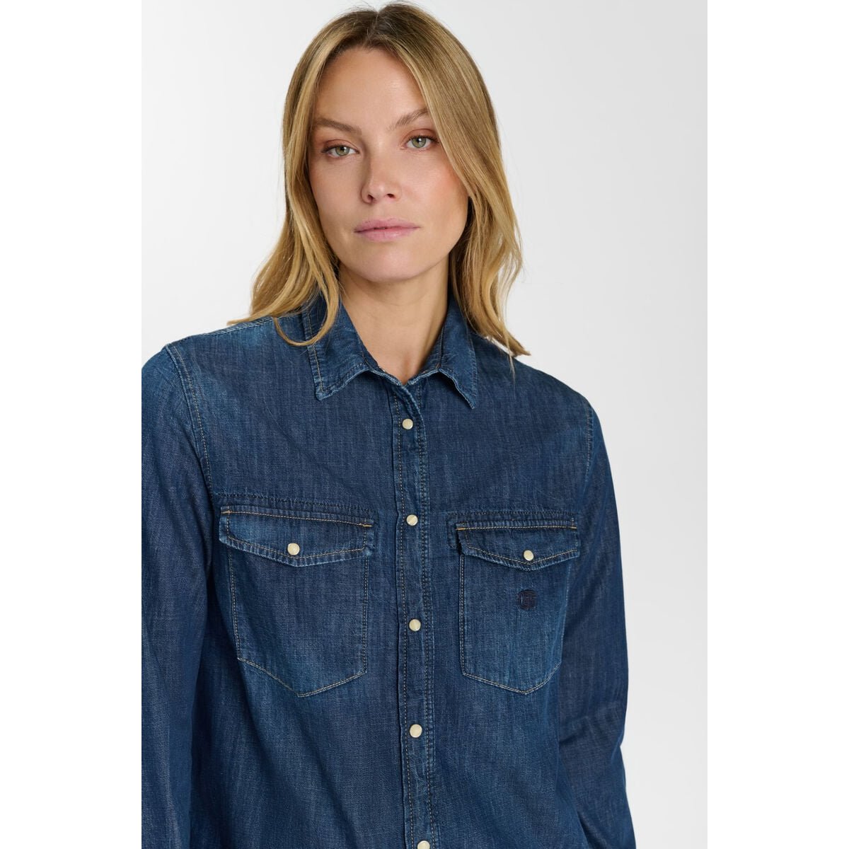 Chemise en jeans BARBO blue, LE TEMPS DES CERISES