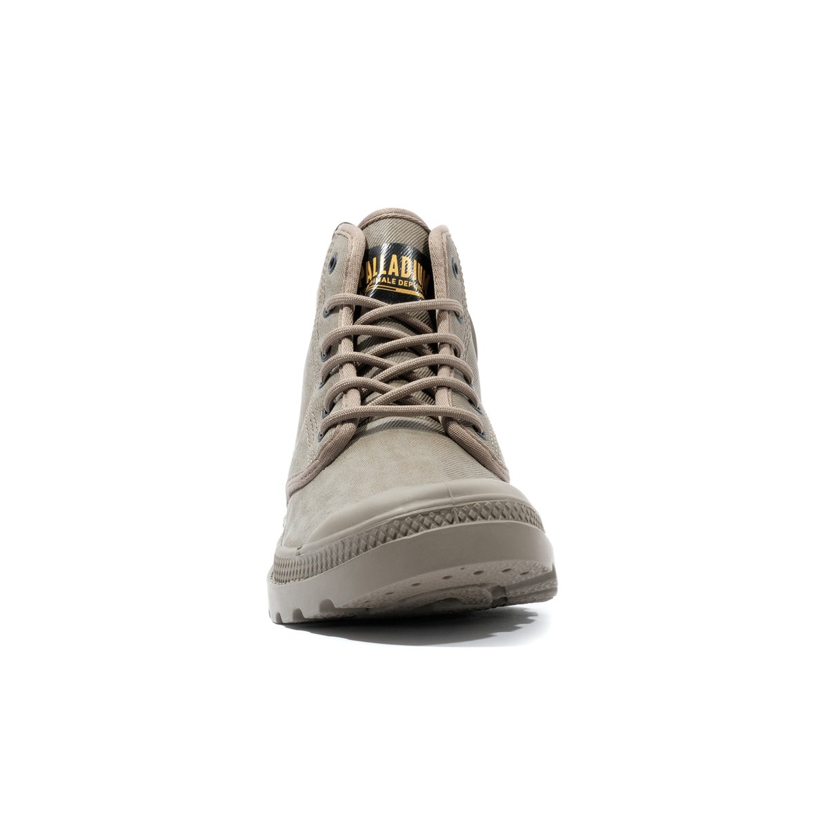 Boots en toile Pampa Hi Coated dusky green, PALLADIUM