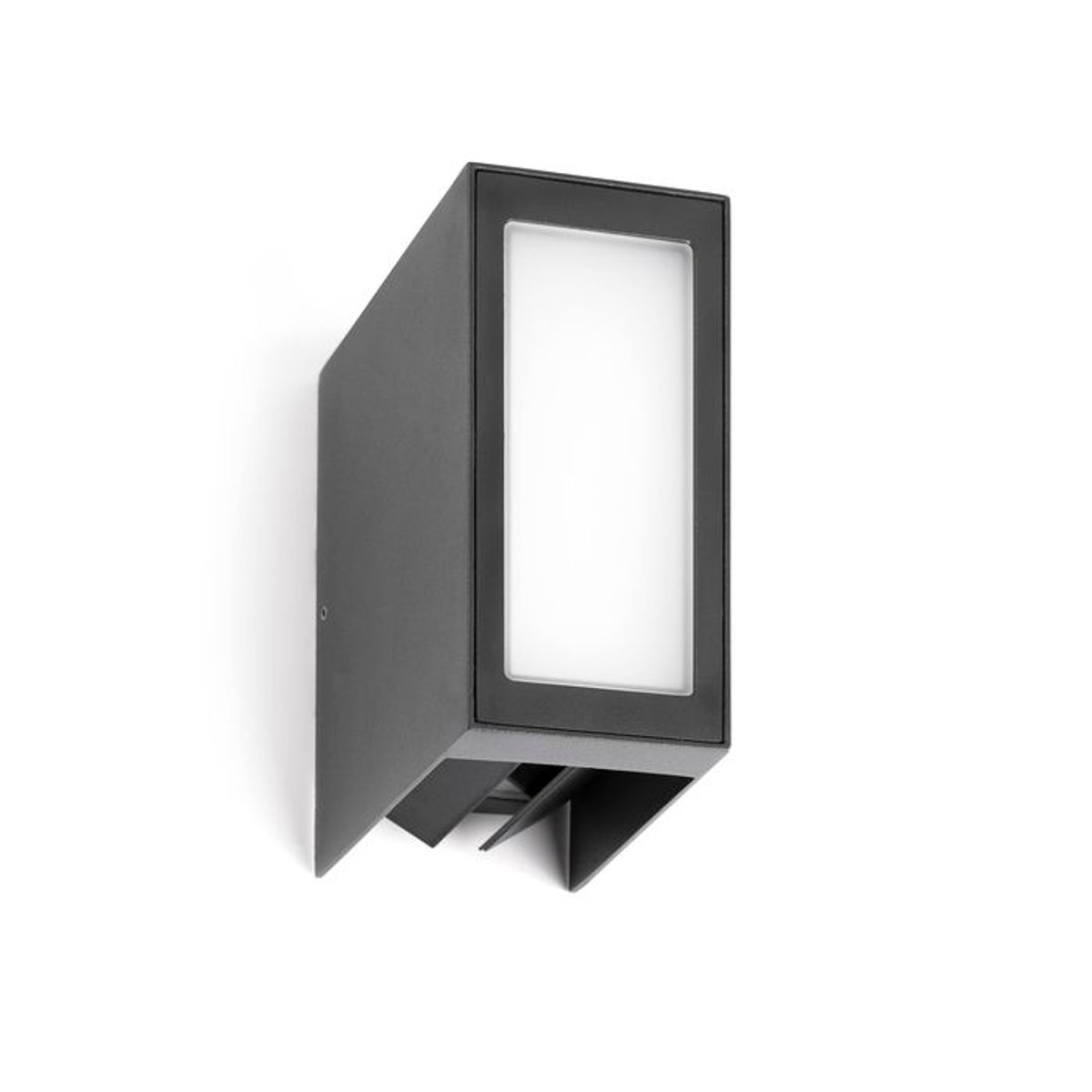 Applique lumière chaude LOG gris, FARO