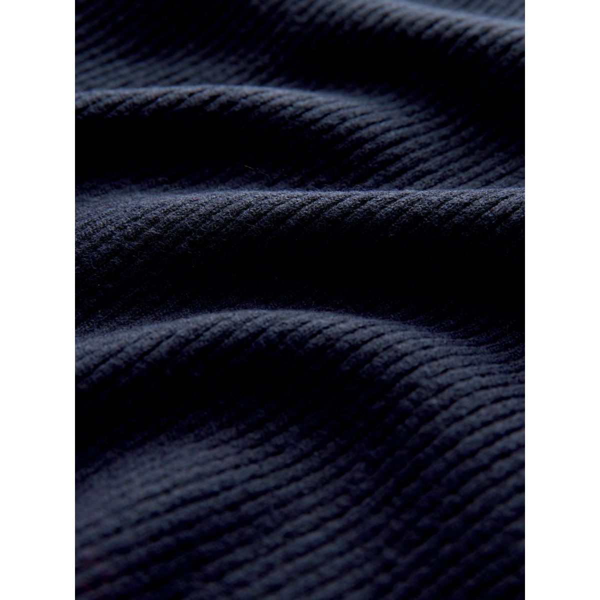 Pull effet superposé doux avec col marin bleu marine, NEXT