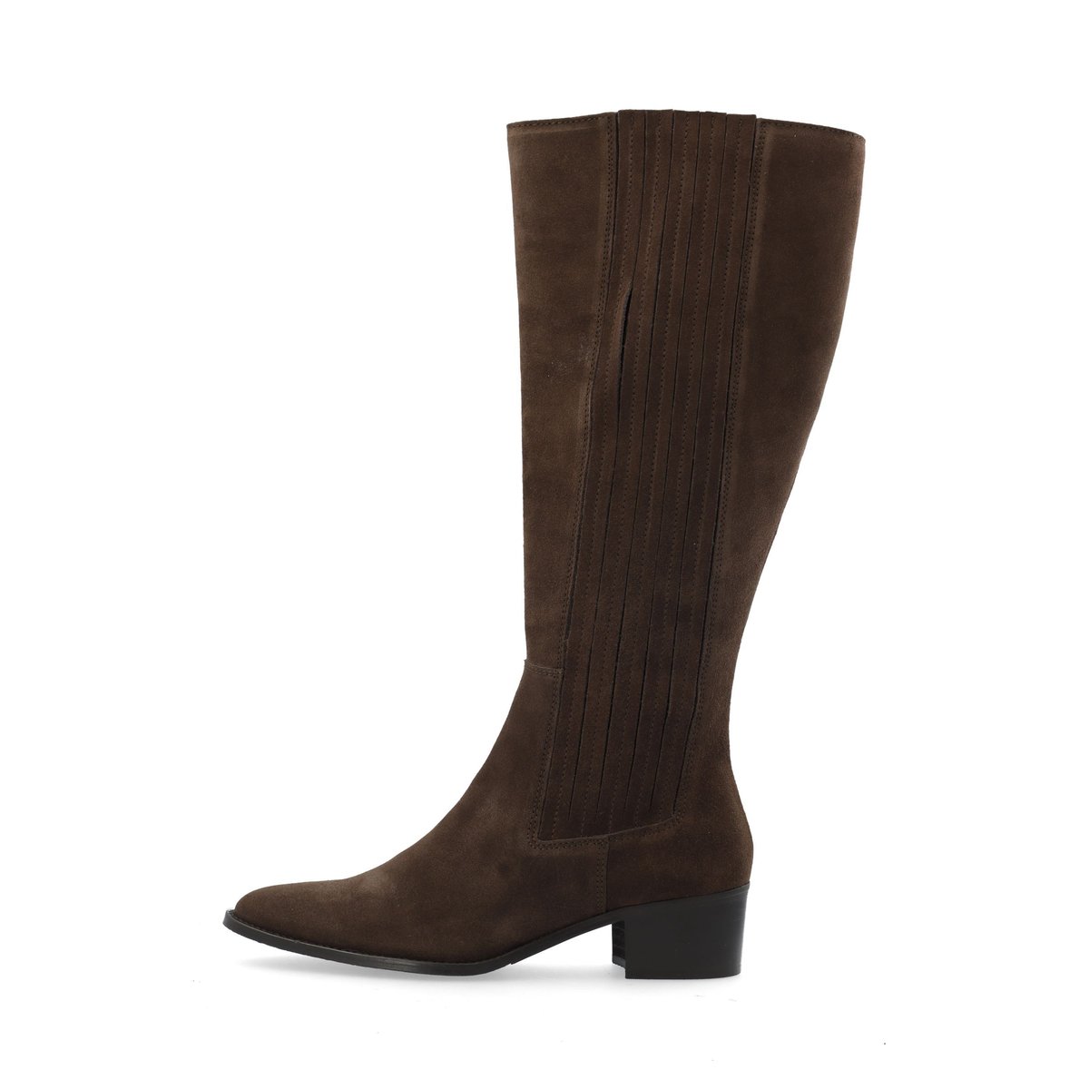 Bottes Au Genou brown, BIANCO