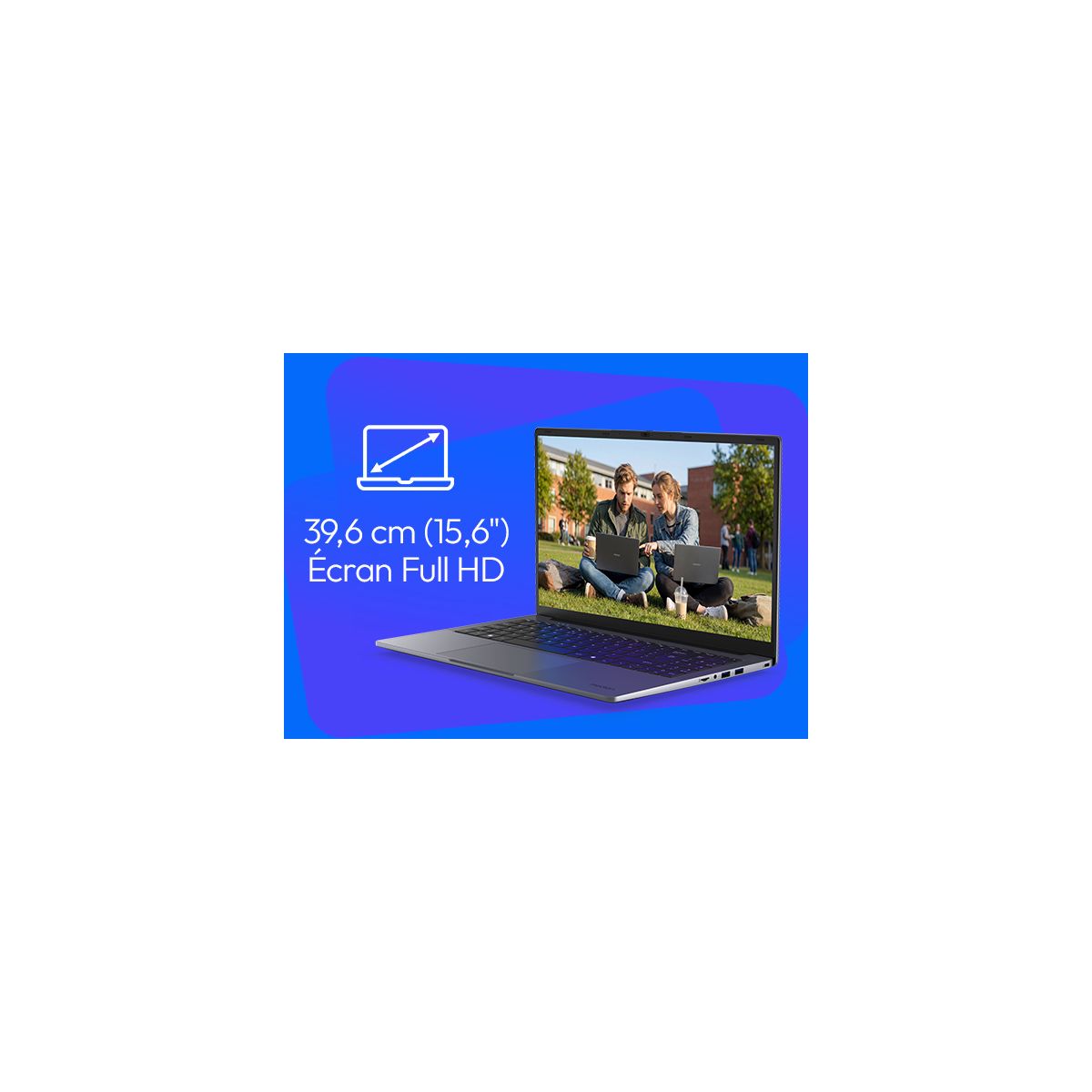 Ordinateur portable E15223 MD600044 14" Intel Celeron N4500 8 Go RAM DDR4 SSD 128 Go couleur unique, MEDION
