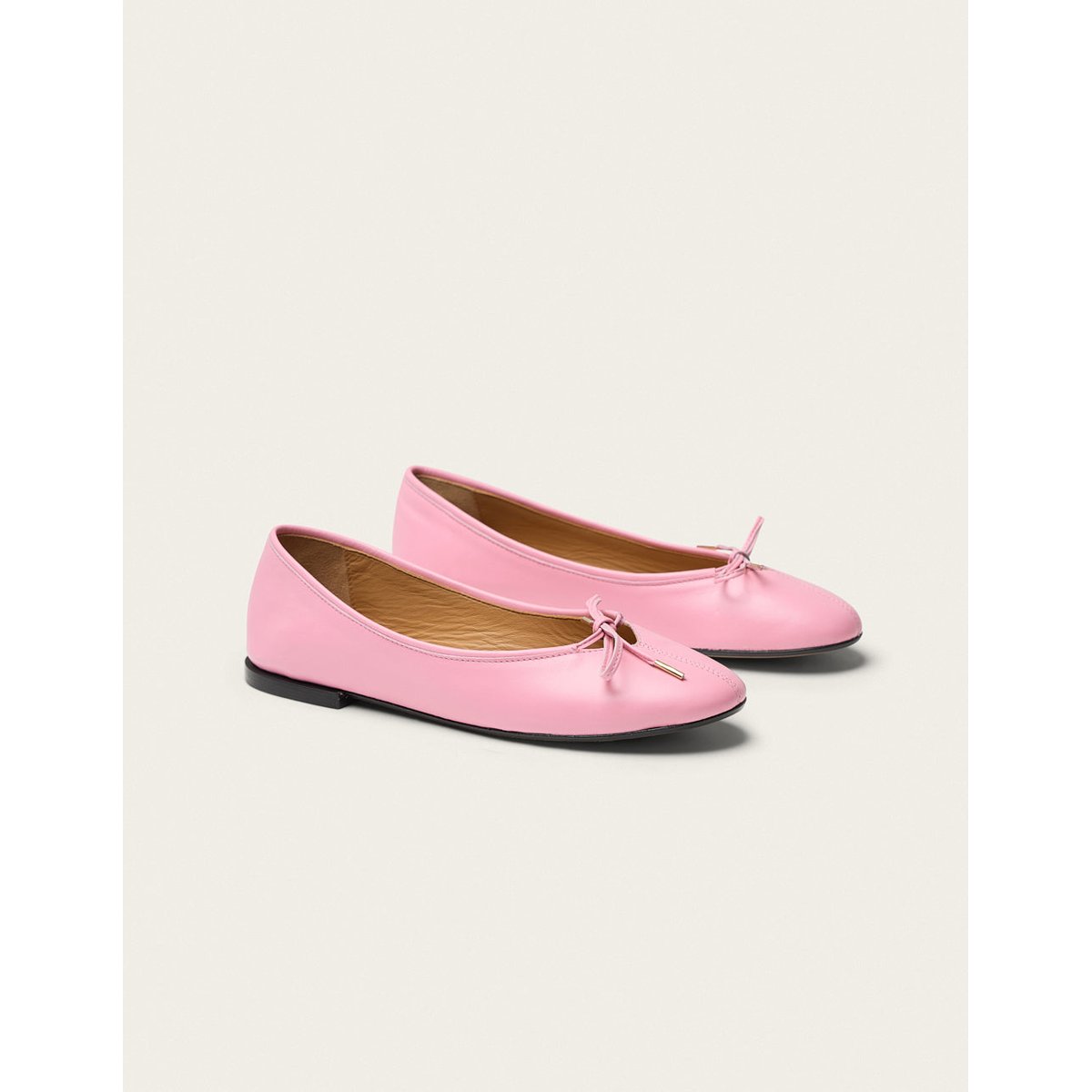 Ballerines PALEA cuir rose, ODAJE