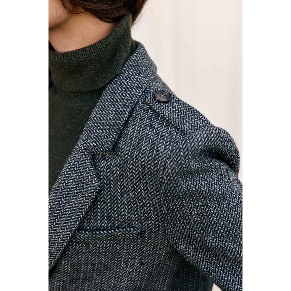 VESTE imprimé à carreaux VIDALA 17-chevron, LA PETITE ETOILE
