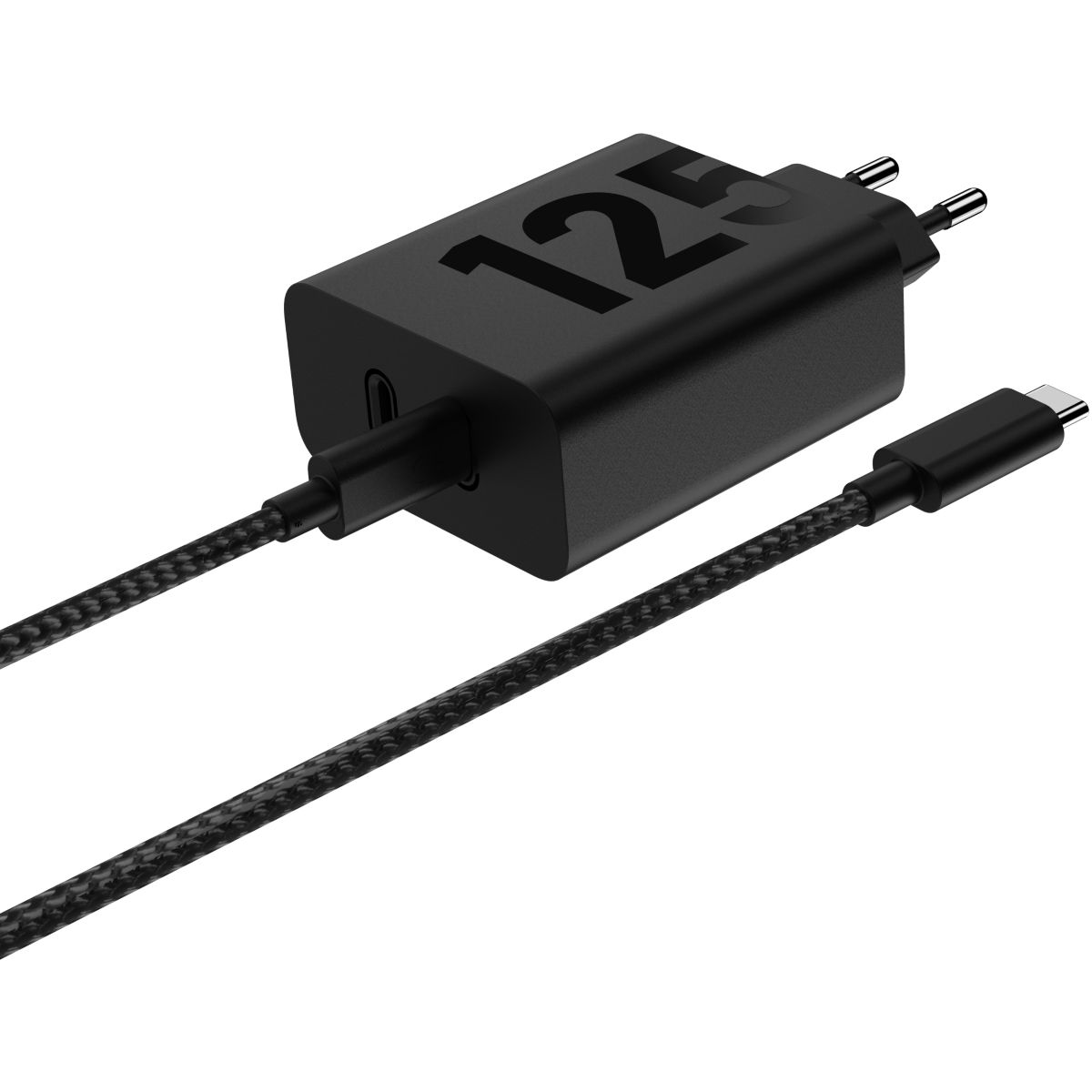 Chargeur + câble duo turbo power 125W couleur unique, MOTOROLA
