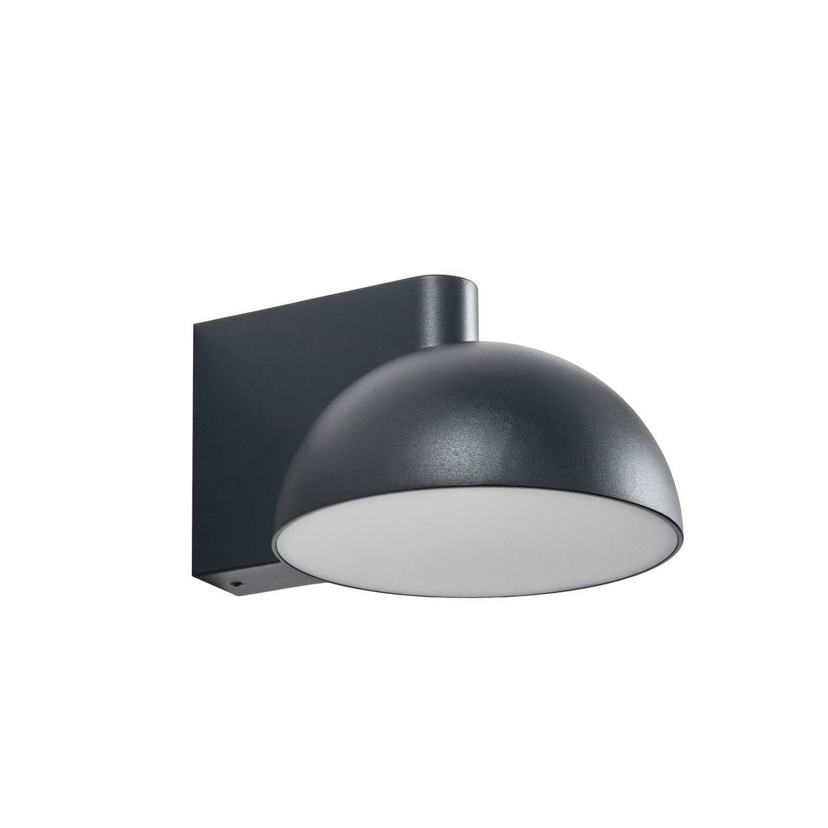Applique extérieure en métal moderneLED noir, blanc, LUCANDE