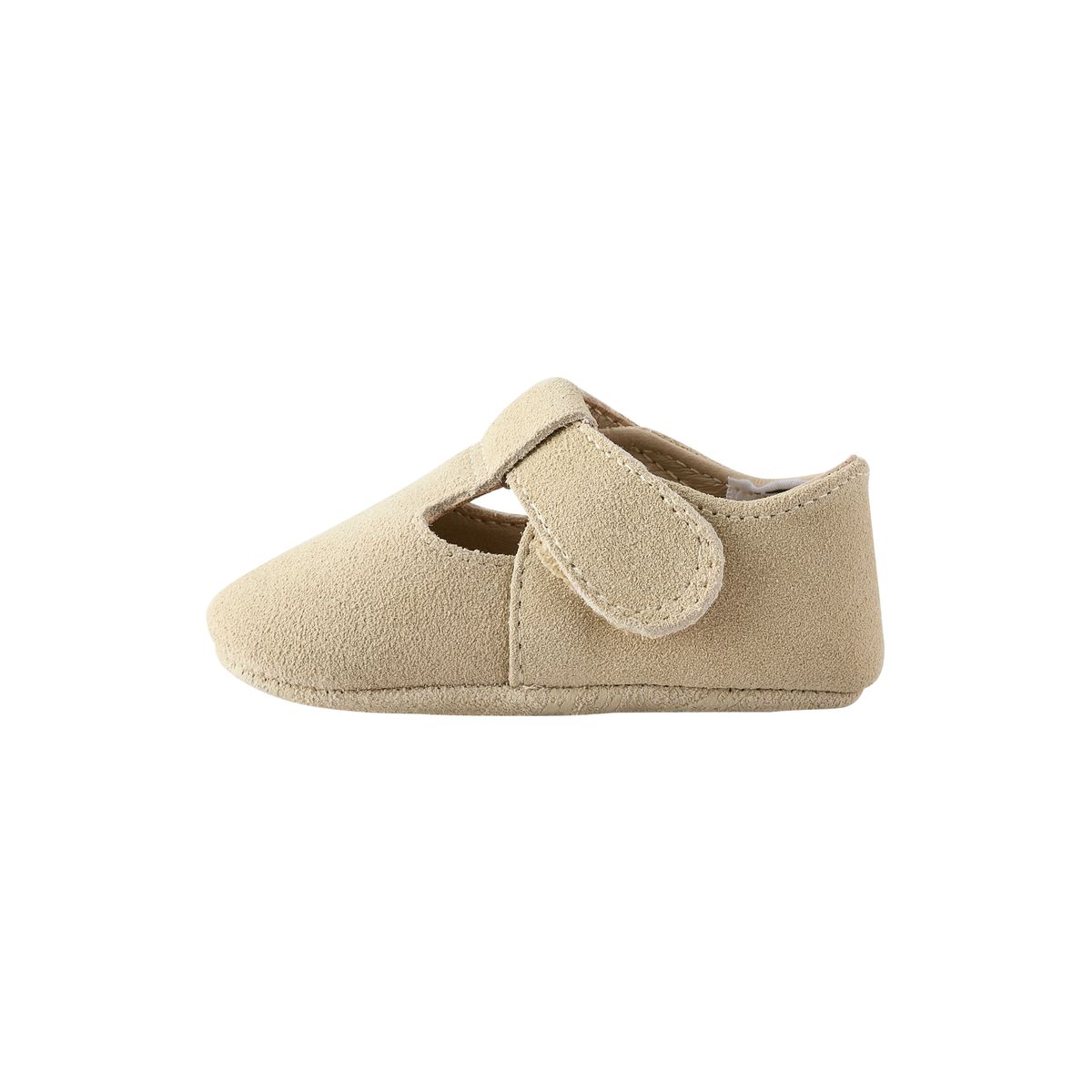 Chaussures style salomé en cuir bébé daim pierre, NEXT