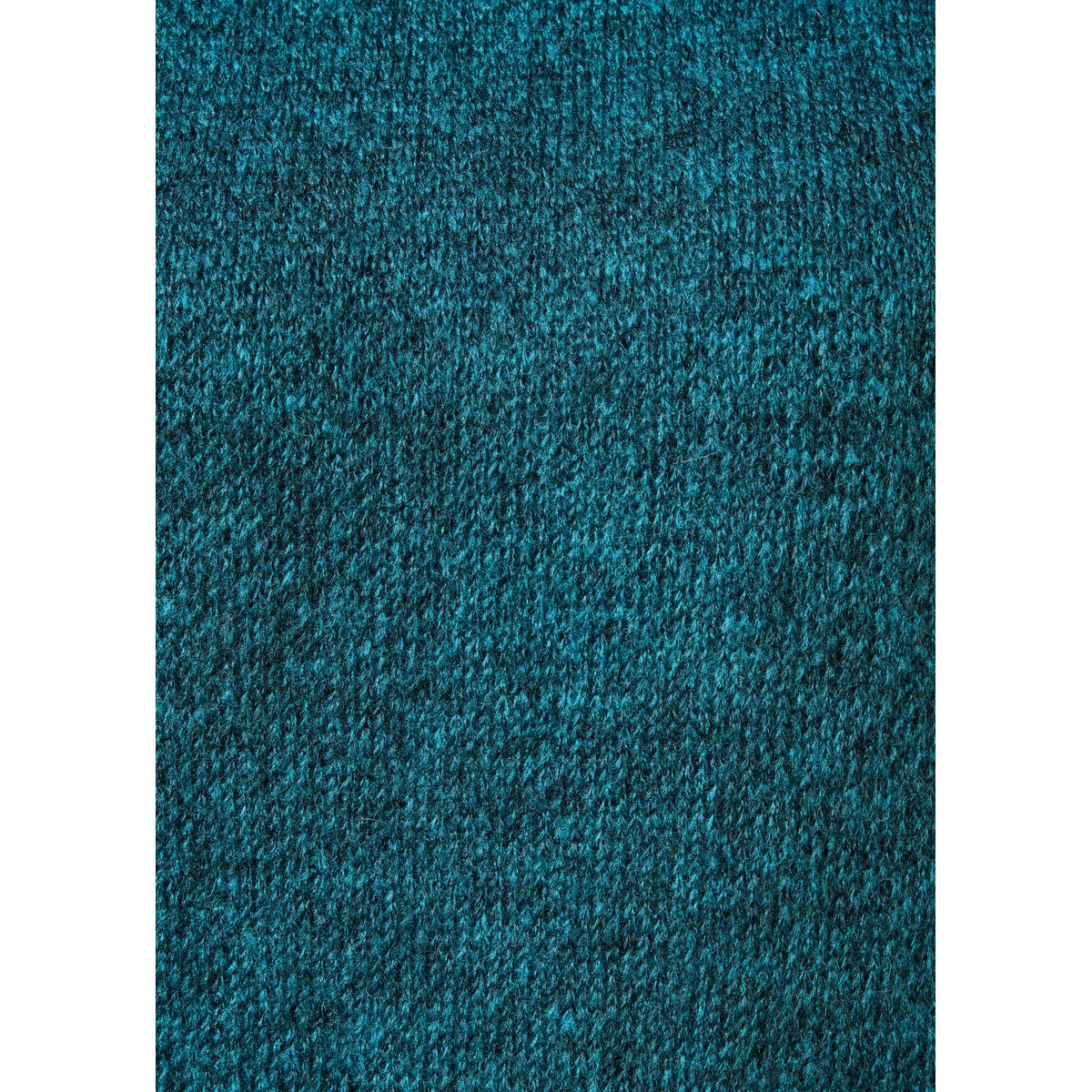 Pull sans manches en maille col rond petrole, LA FEE MARABOUTEE