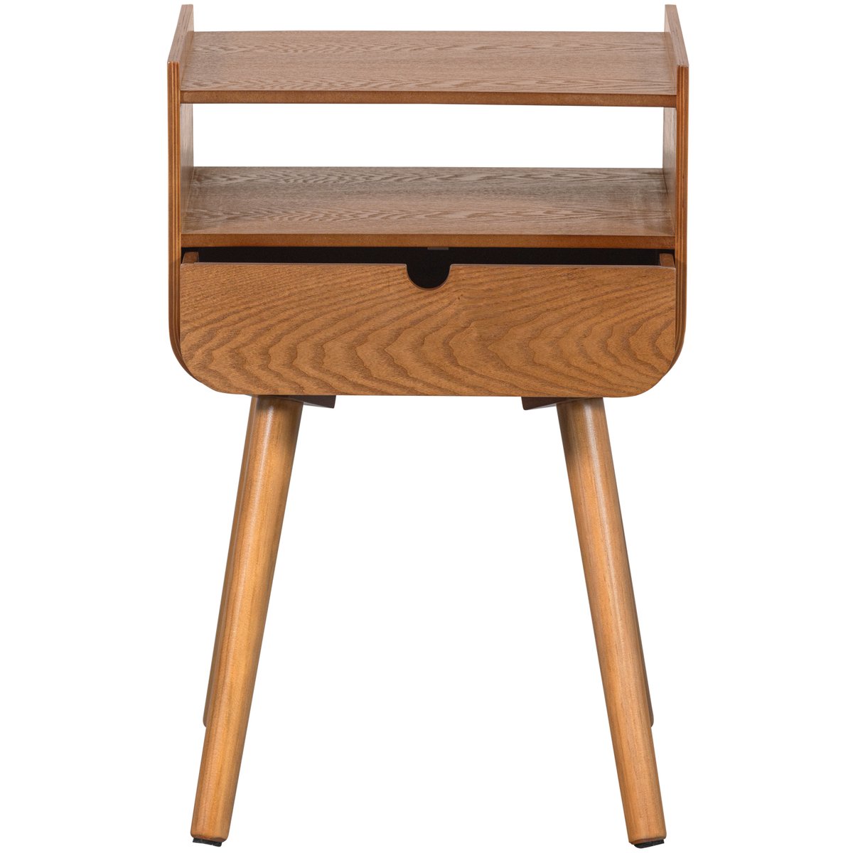 Table de chevet en bois NILS naturel, WOOOD