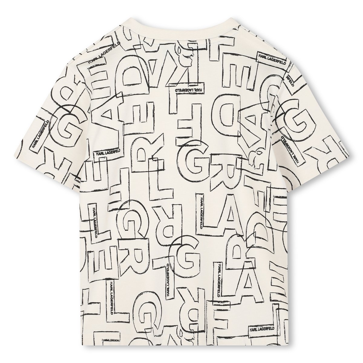 T-shirts à manches courtes milk, KARL LAGERFELD KIDS