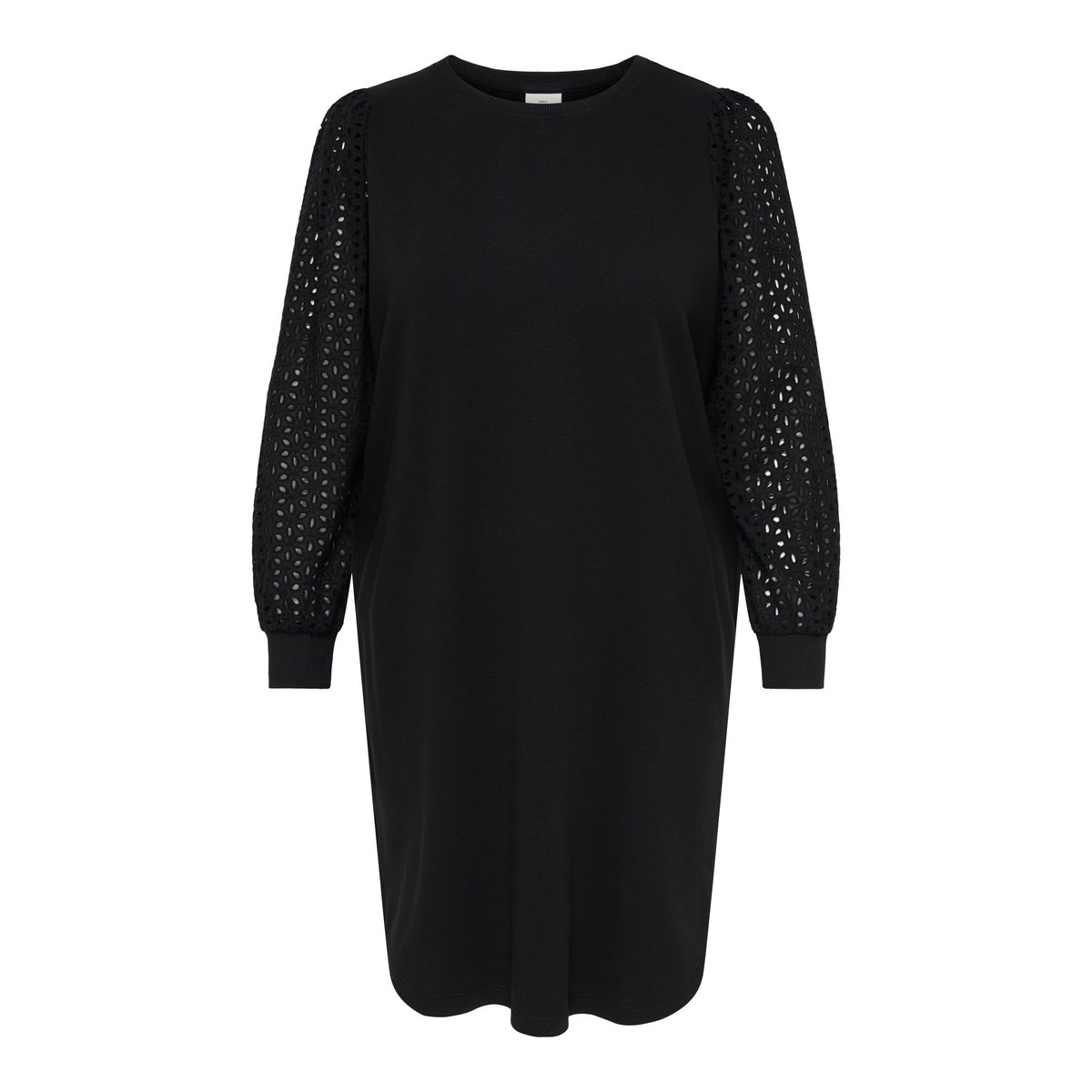 Robe Molletonnée black 1, ONLY CARMAKOMA