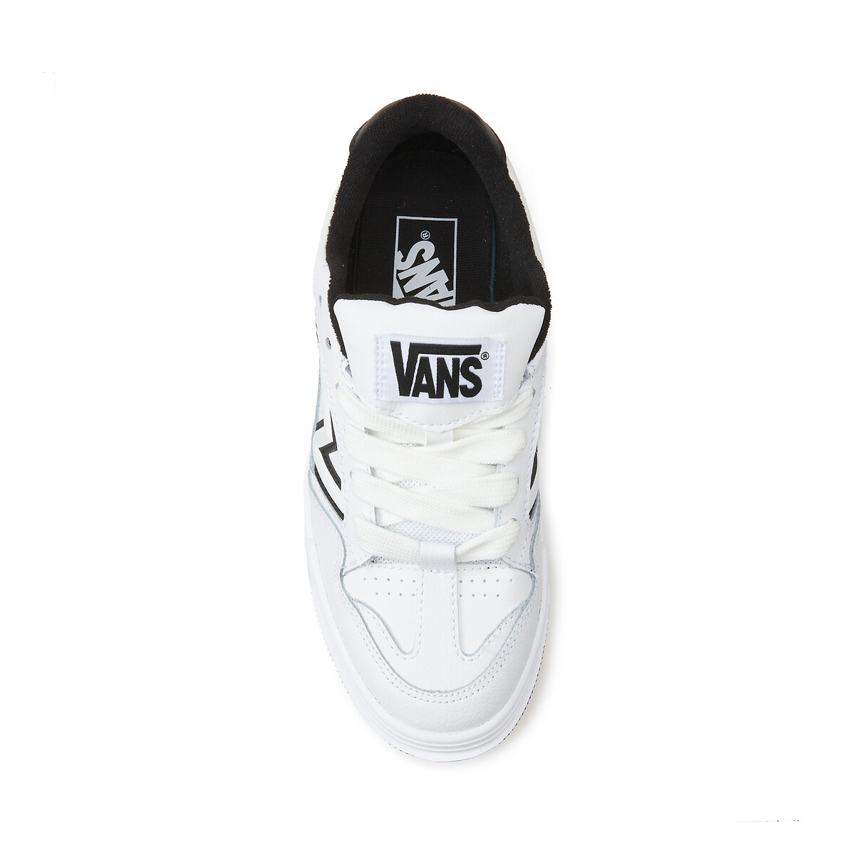 Upland Leather Trainers white/black, VANS