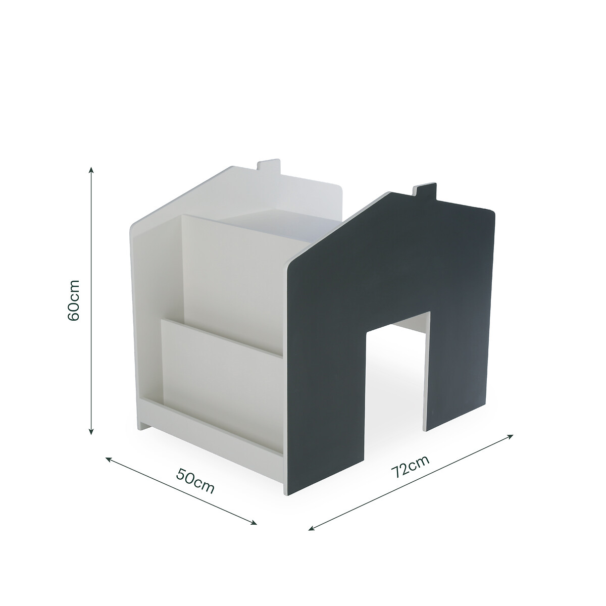 House Storage Desk with Bench off-white, CUDDLECO