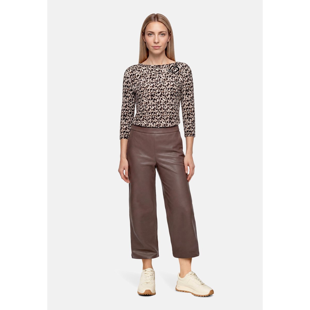 Jupe-culotte à poches light maroon, BETTY BARCLAY