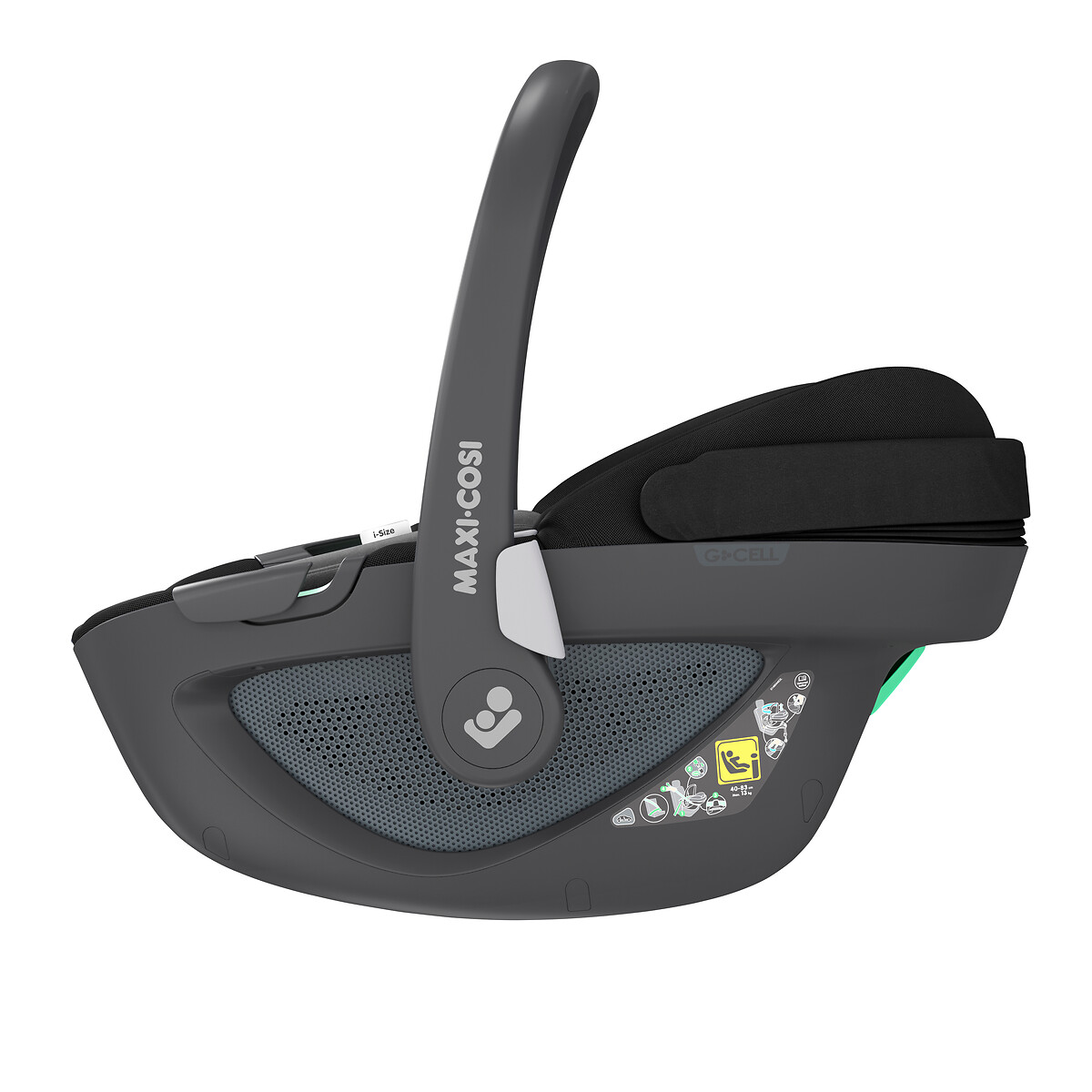 Siège auto bébé Pebble 360 i-Size - 360° noir essentiel, MAXI COSI