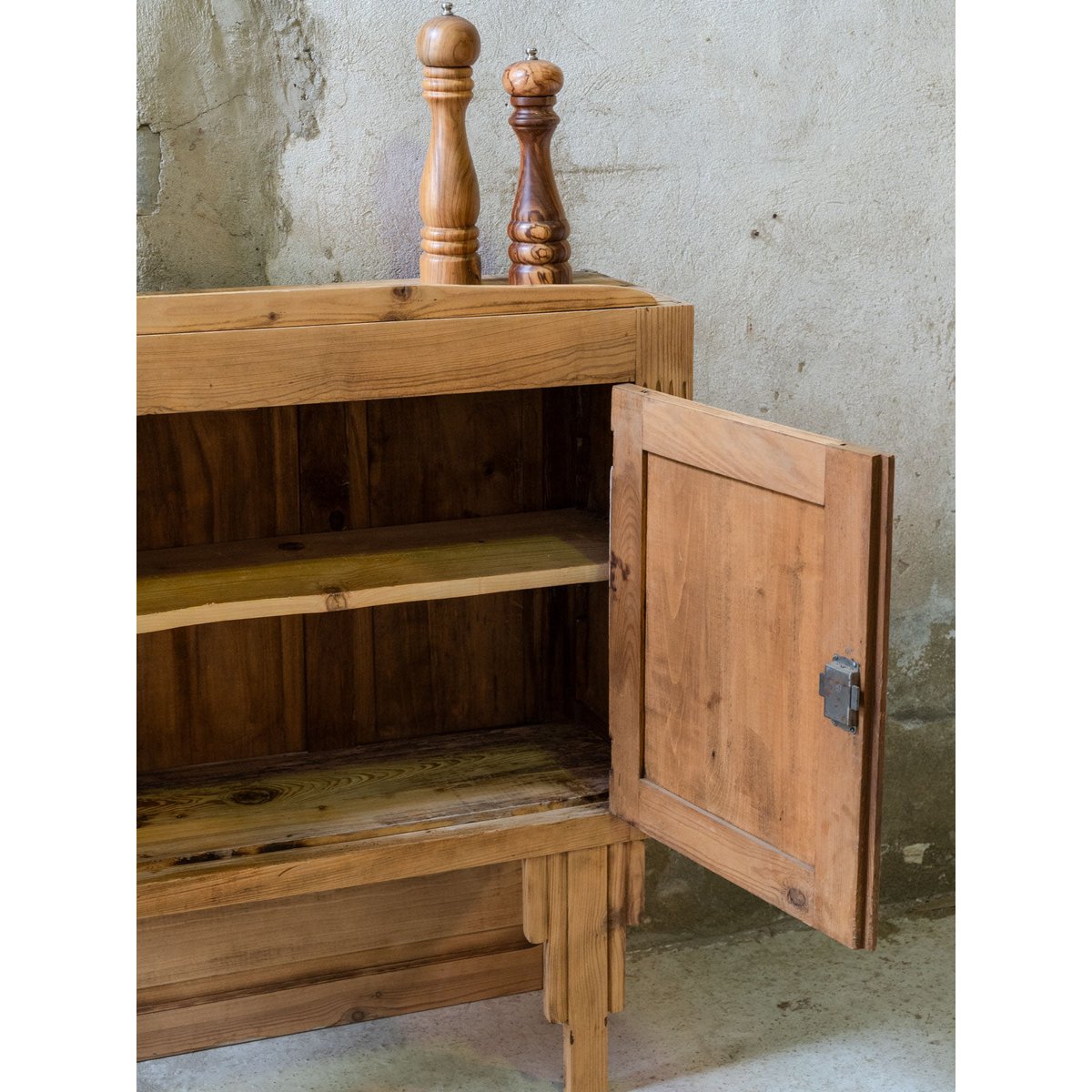 Petit buffet Art déco en bois clair Gilbert N°1875 - Bon état bois clair, DEBONGOUT