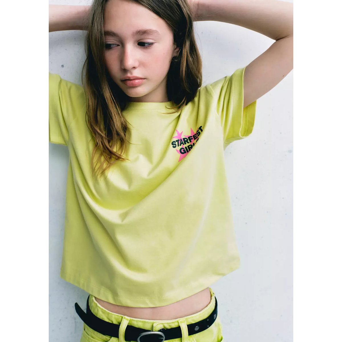 Ceinture cloutée noir, MANGO KIDS