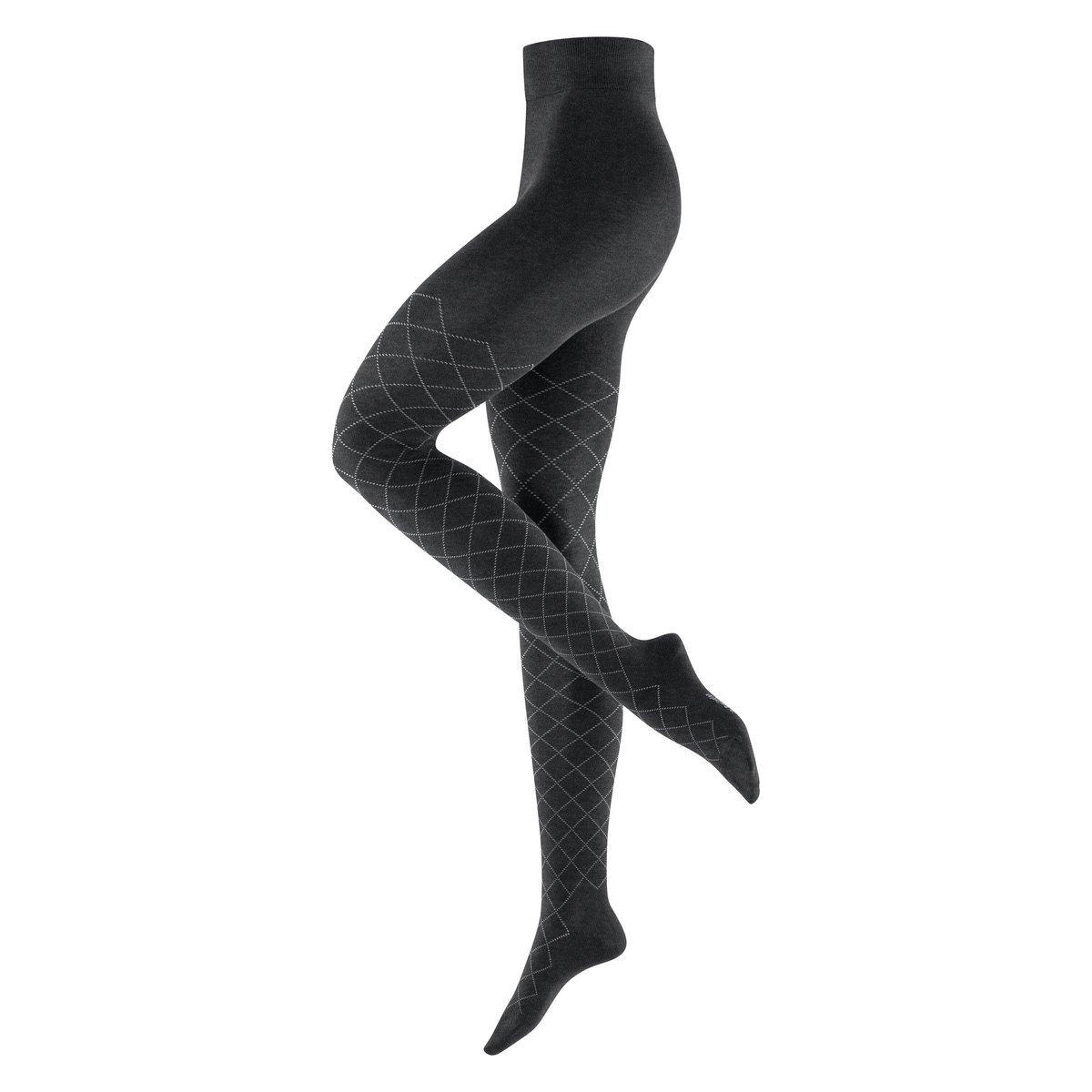 Collant Argyle Affair Opaque gris, BURLINGTON