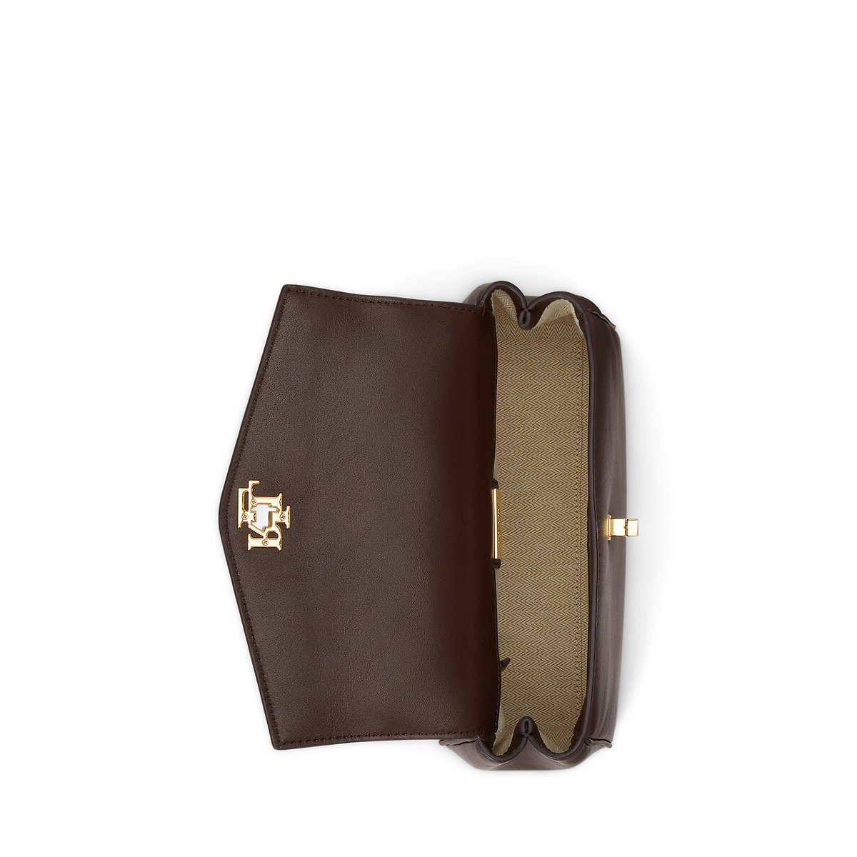 Sac à main en cuir, FARRAH SMALL marron, LAUREN RALPH LAUREN