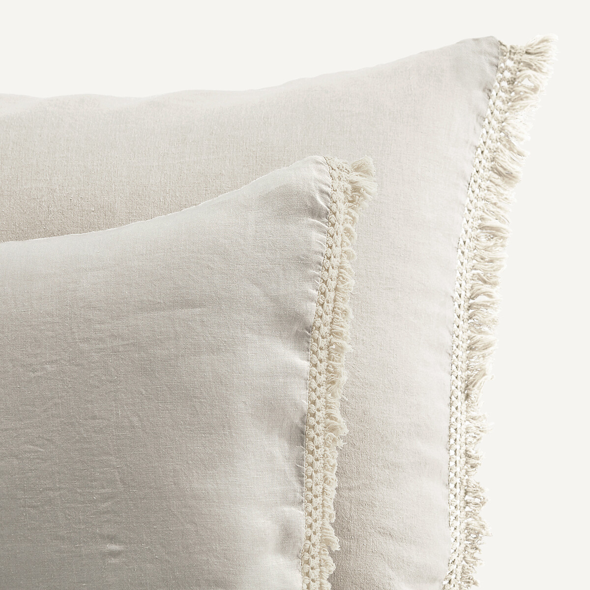 Kyra 100% Washed Hemp Pillowcase ivory, AM.PM