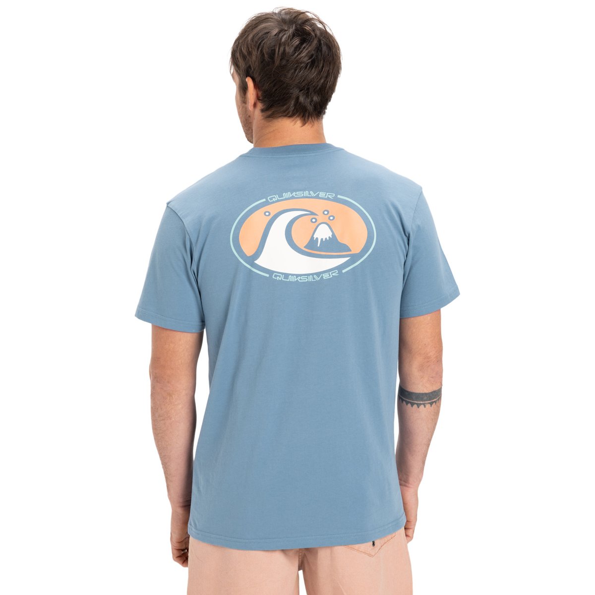 T-shirt à manches courtes EV FLOWER CHAOS bleu coronet blue, QUIKSILVER