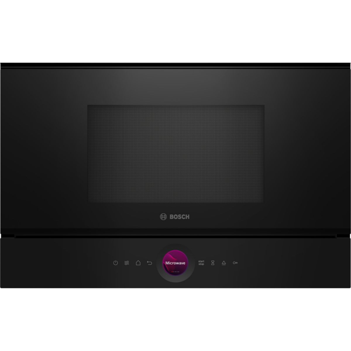 Micro ondes encastrable BFL7221B1, Série 8, AutoPilot7 noir, BOSCH