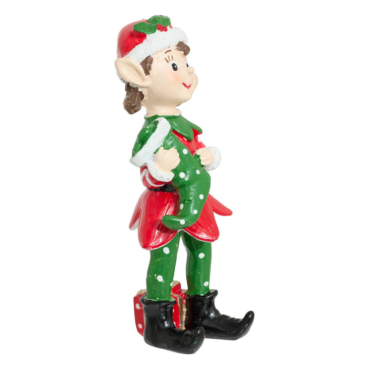 LUTIN RESINE H14,5 2ASS sapin, ATMOSPHERA