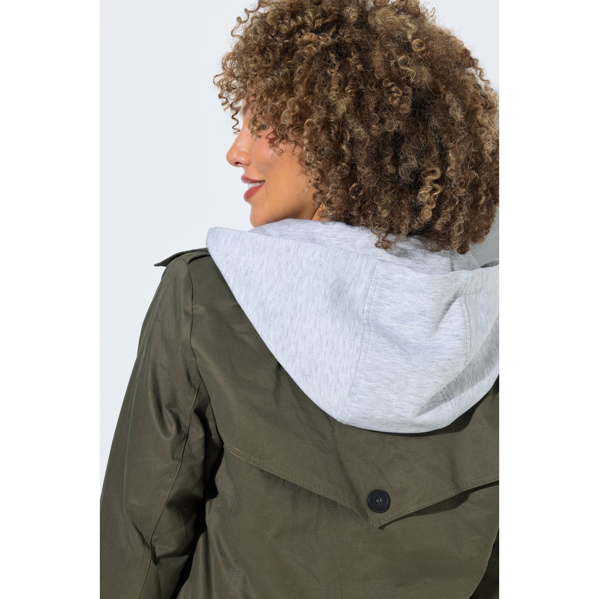 Trench-coat vert loden, ULLA POPKEN