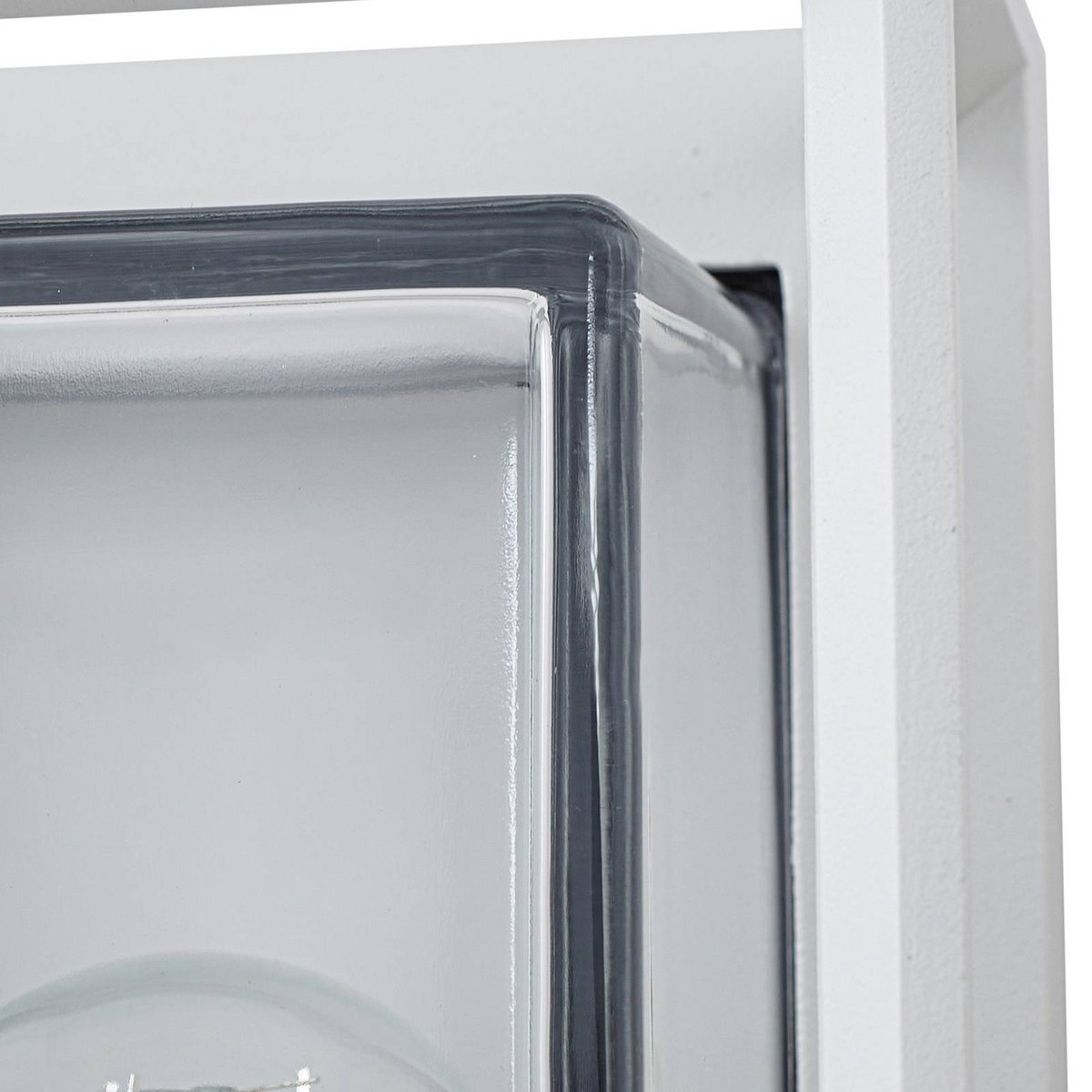 Applique extérieure en aluminium moderne blanc, ARCCHIO