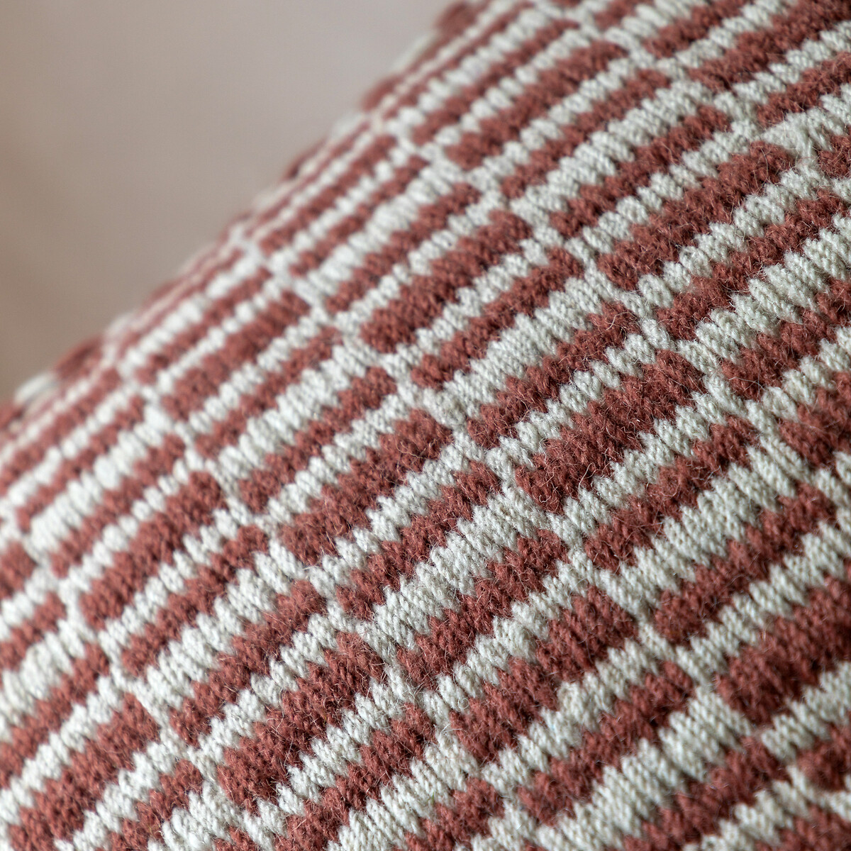 Rowan Pouffe nutmeg brown, SO'HOME