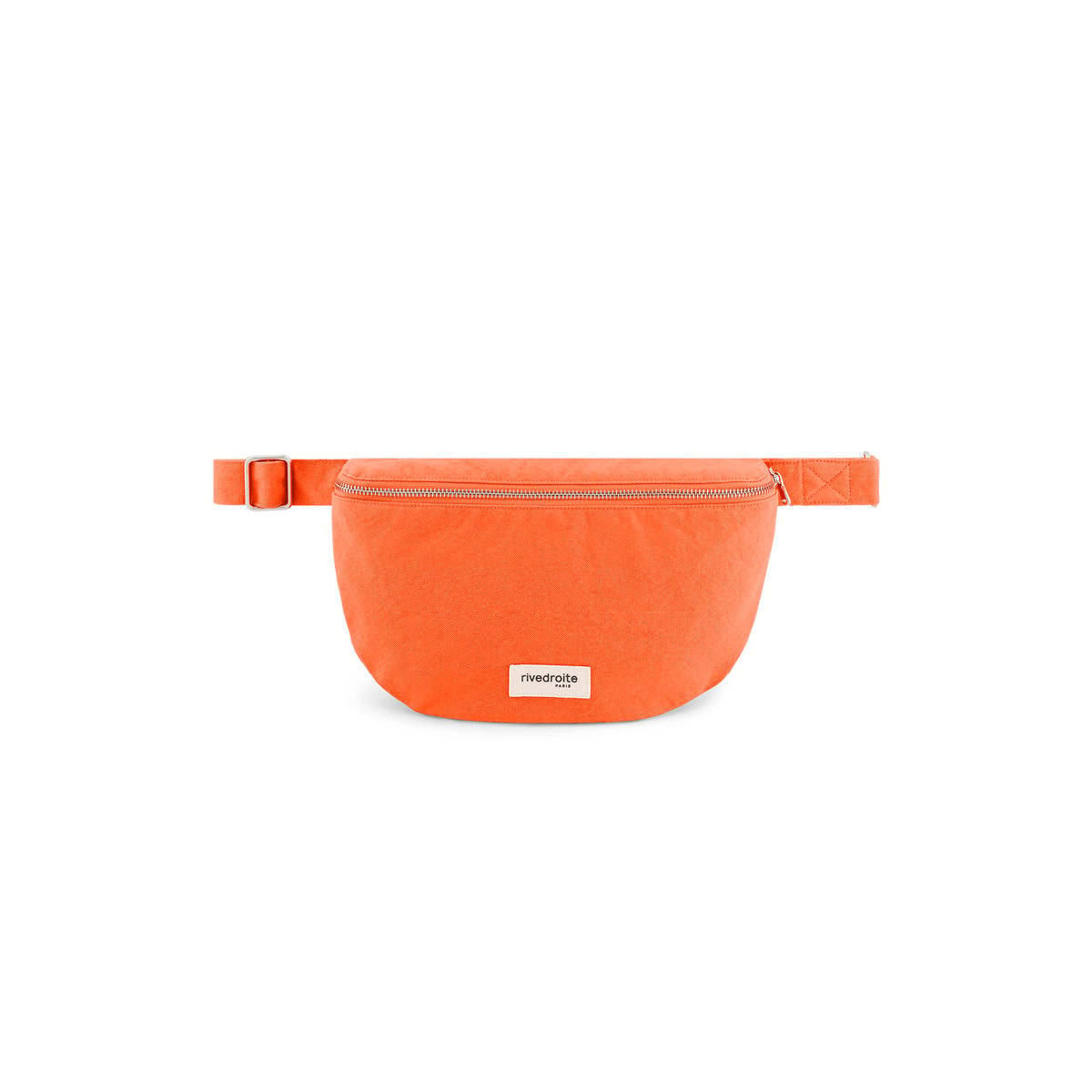 Sac banane zippé CUSTINE rose bonbon, RIVEDROITE