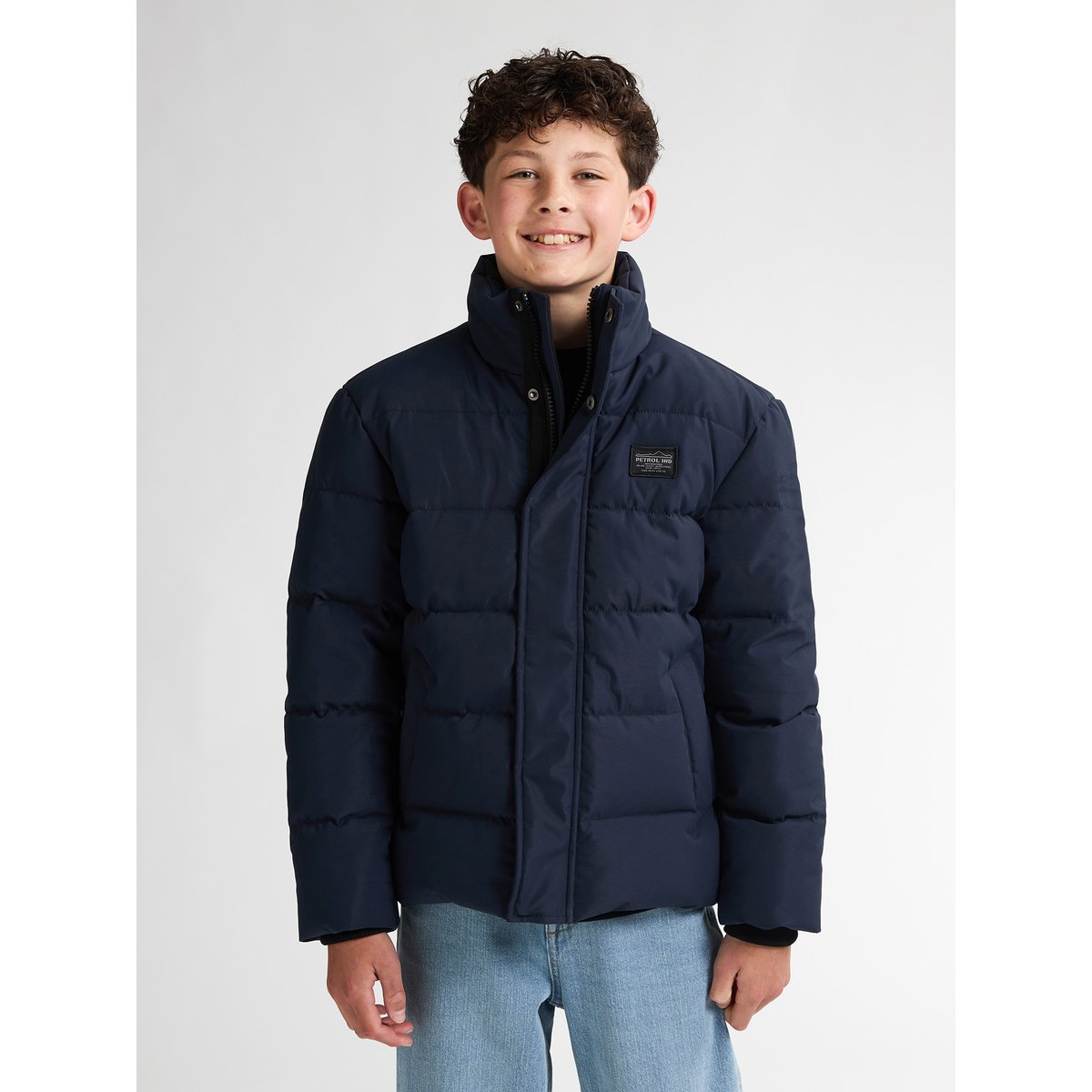 Veste doublée big sky bleu royal navy, PETROL INDUSTRIES