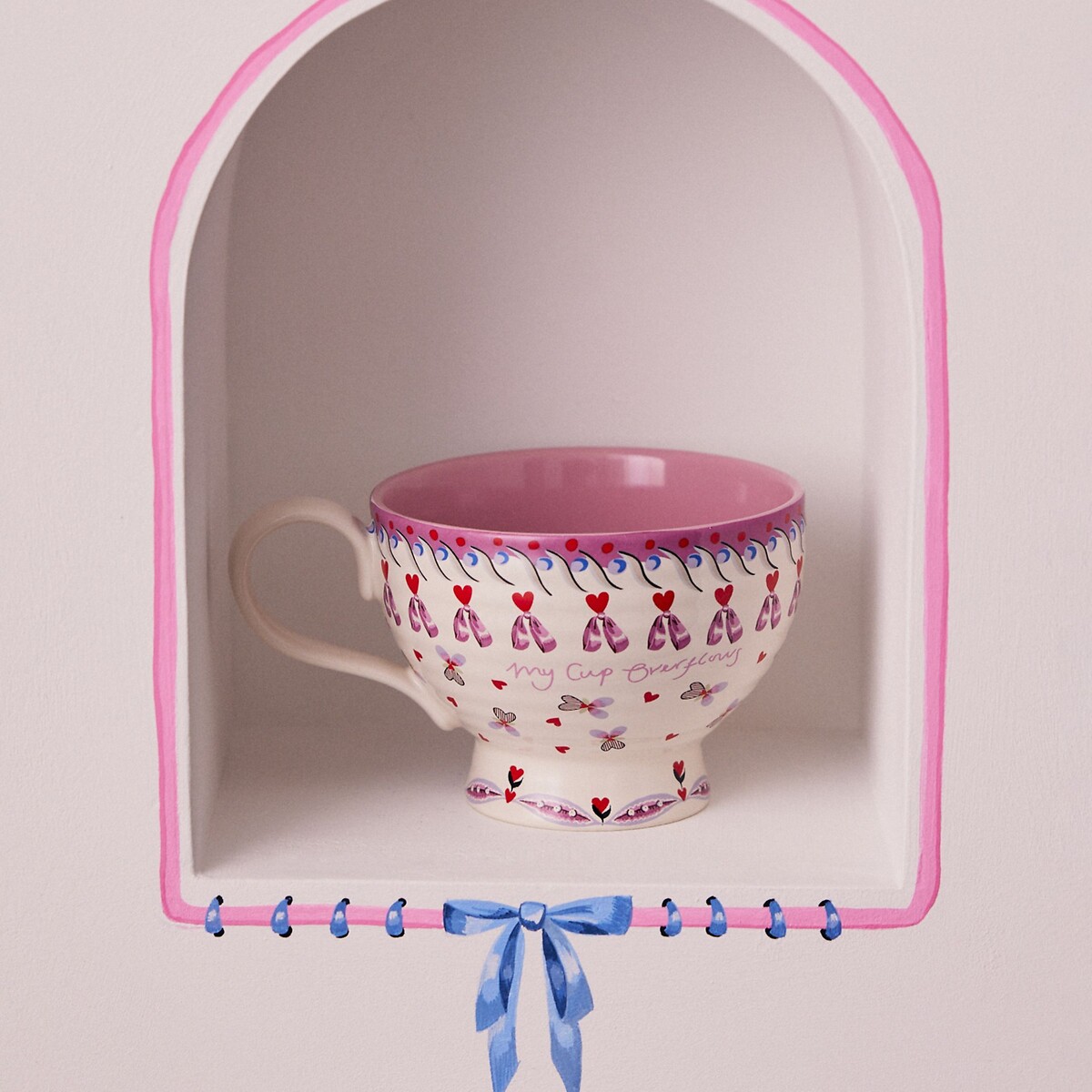 "My Cup Of Everything" Hug Mug pink, CATH KIDSTON