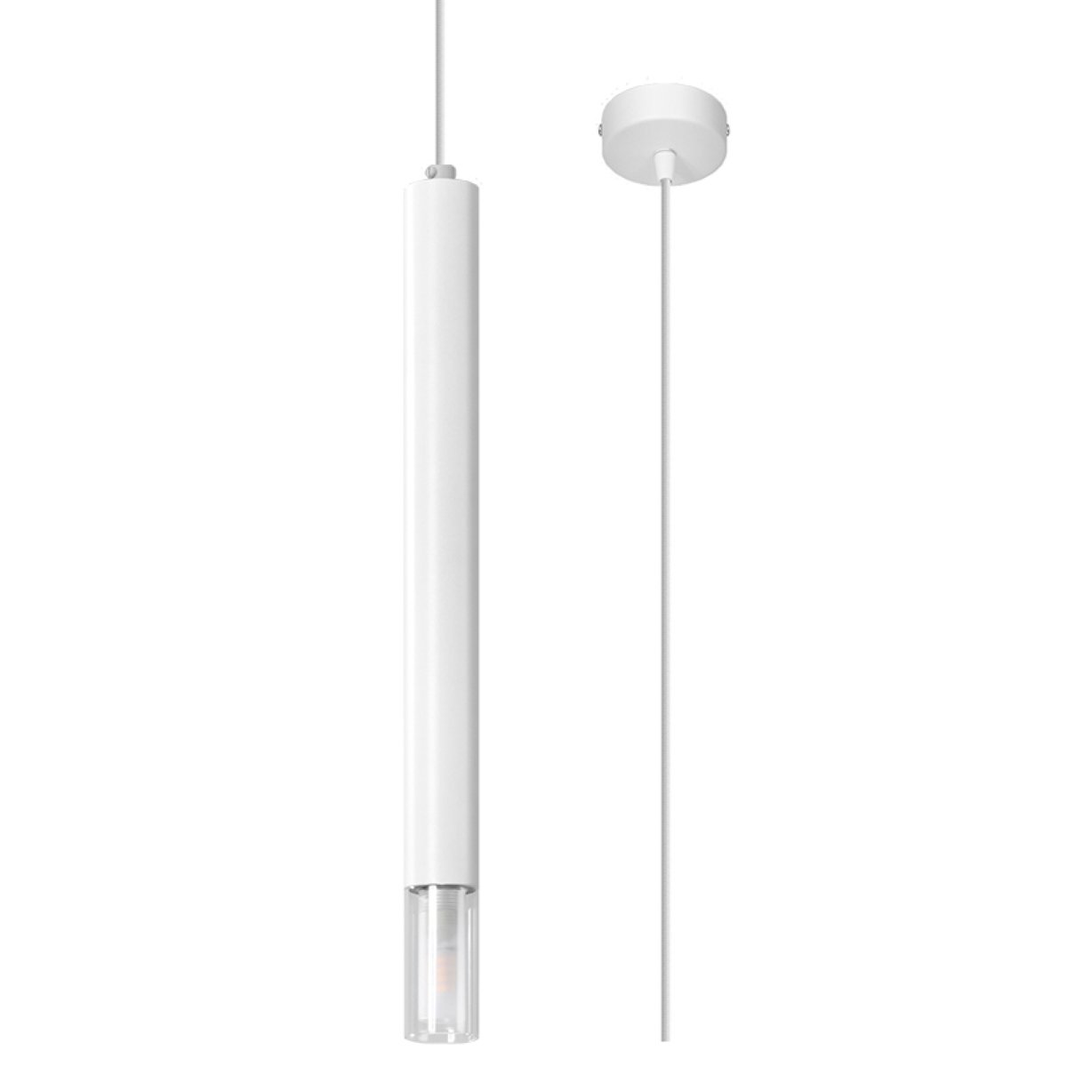 Suspension Acier Blanc G9 1 Wezyr blanc, EDEN