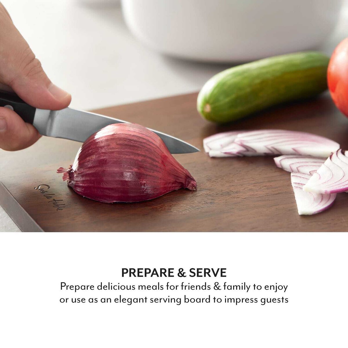 SLT Core Large Chopping Board brown , SUR LA TABLE