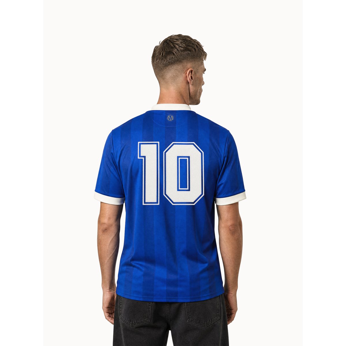 Maillot de foot relax Le Coq Sportif x Maradona LCS CUP bluing/bluing intense, LE COQ SPORTIF